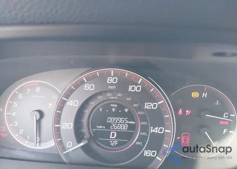 2015 Honda Accord Sport from USA, damaged, VIN 1HGCR2F5XFA266745